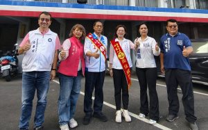 屏東縣長候選人蘇清泉號次抽中 1號