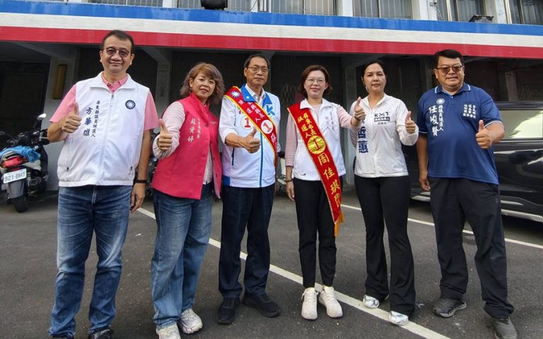 屏東縣長候選人蘇清泉號次抽中①號