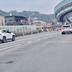 國1大業隧道進入基隆市區路段不平 駕駛人不滿