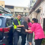 迷途長者體力不支　北港暖警耐心陪伴助平安返家