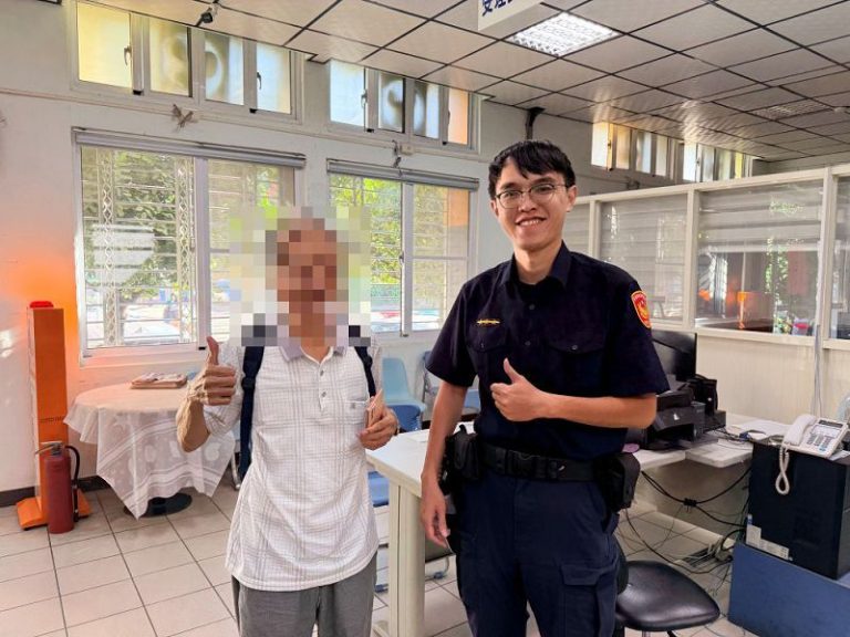 運動前手機先迷路 陽明警聯手司機助尋回