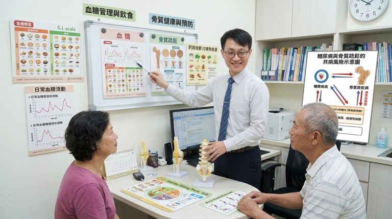 控糖更要防跌護骨 嘉基醫師解析風險