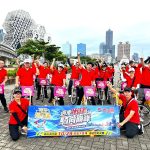 高雄大遠百環亞灣單車壯行 宣告週年慶商戰將開打