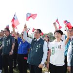 黃偉哲與市民 歡慶雙十國慶