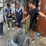 黃天煌邀水利局至大寮山頂里水源路會勘改善排水問題